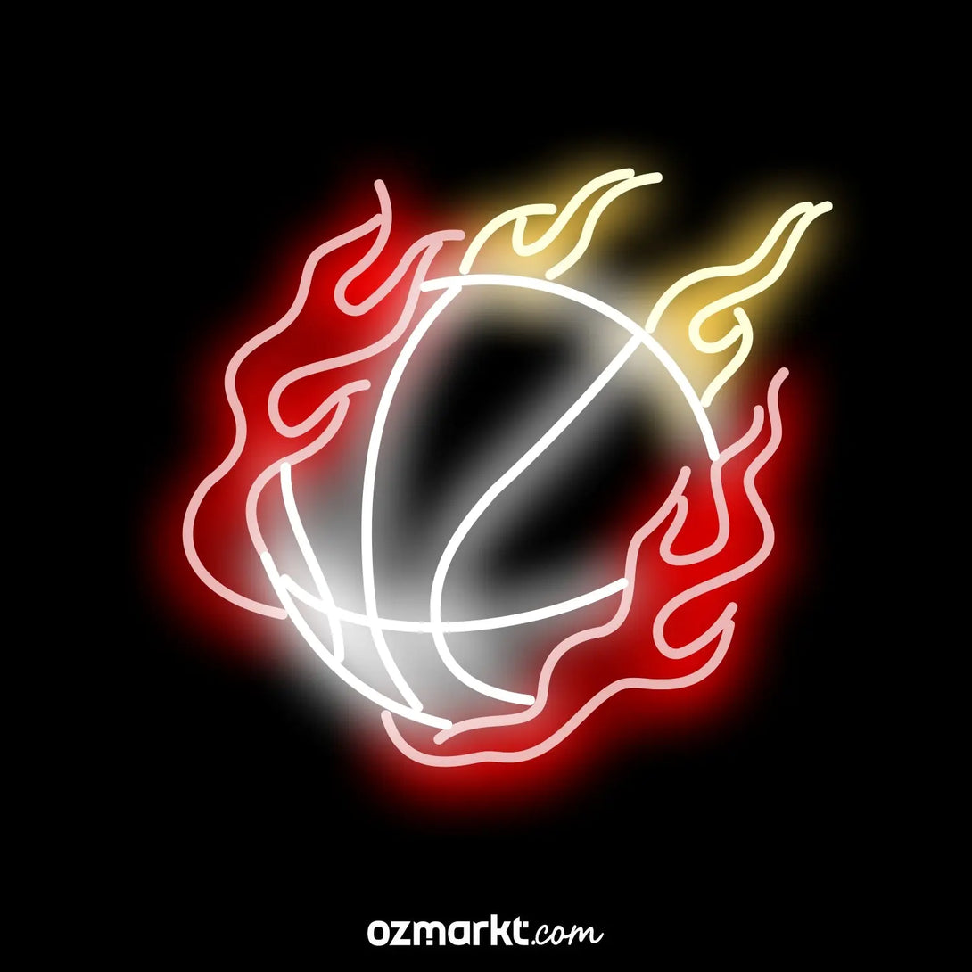 Basketbol Temalı Neon OzMarkt I Türkiye'nin reklam ürünleri marketi