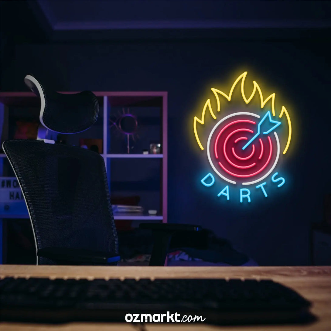 Dart Oyunu Neon OzMarkt I Türkiye'nin reklam ürünleri marketi