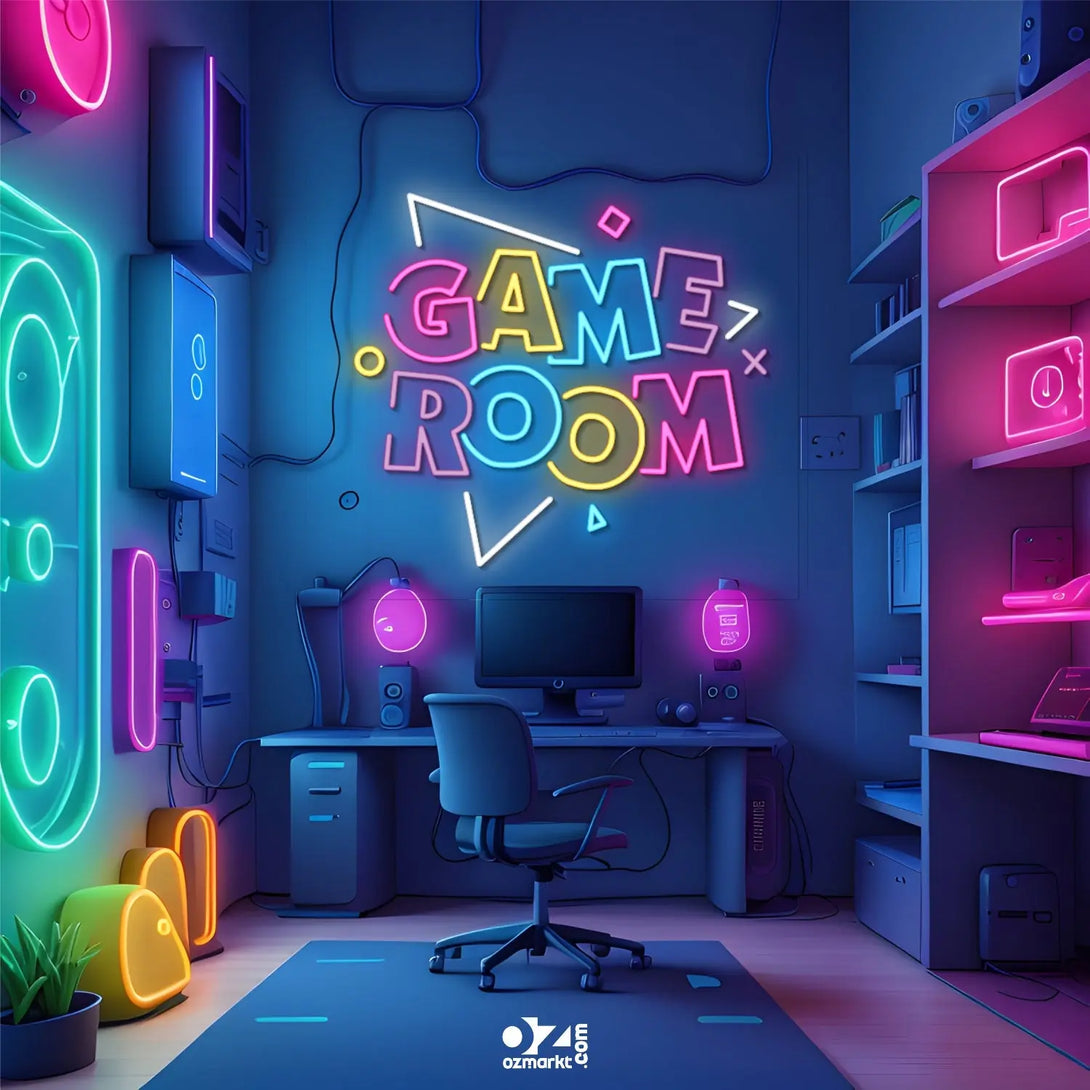 Game Room Neon OzMarkt I Türkiye'nin reklam ürünleri marketi