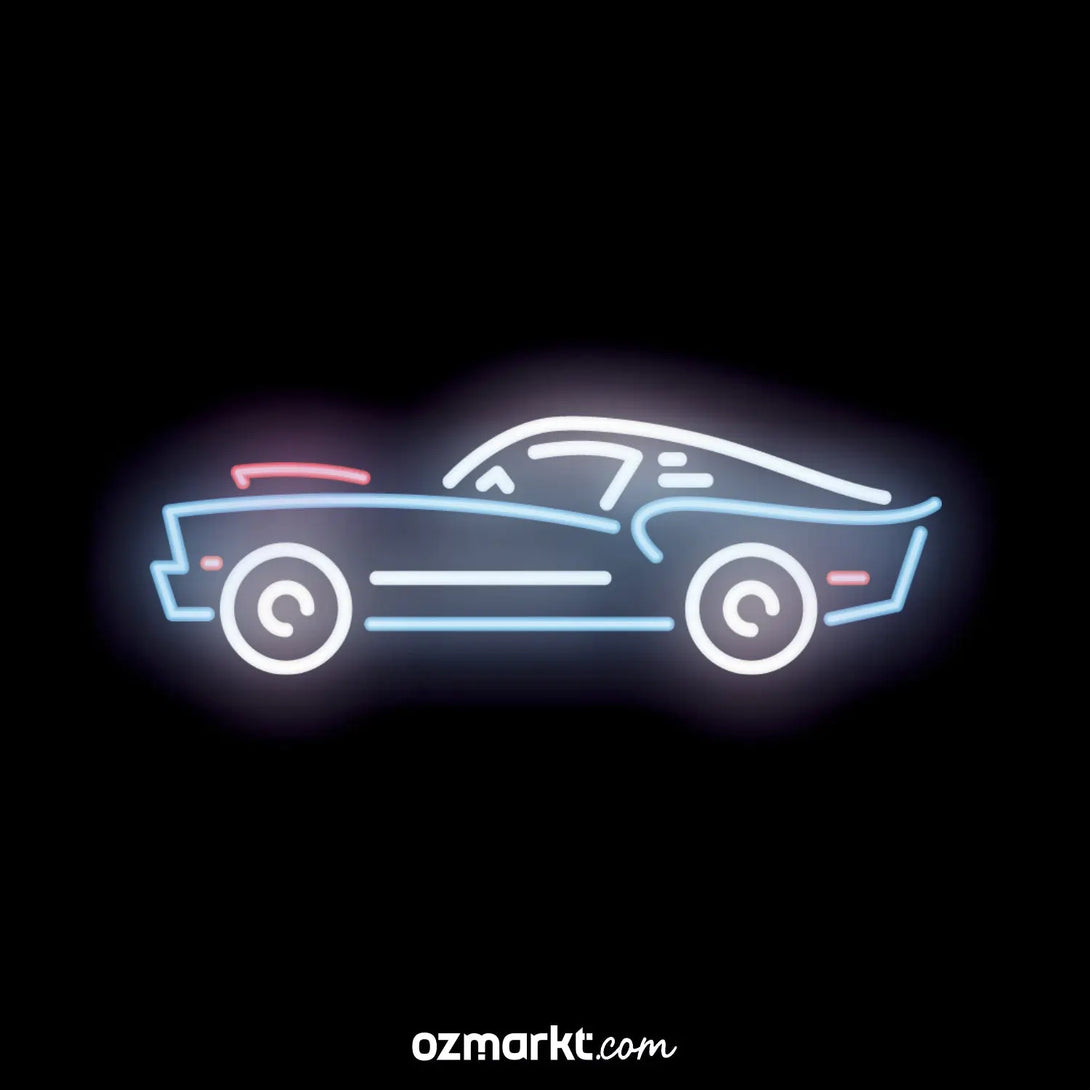 Ford Mustang Araba Neon OzMarkt I Türkiye'nin reklam ürünleri marketi