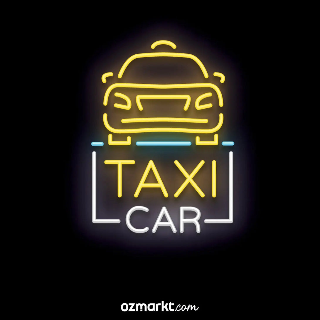 Taxi Car Neon OzMarkt I Türkiye'nin reklam ürünleri marketi